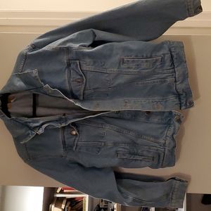 Vintage wrangler hero denim jean jacket Sz Lg